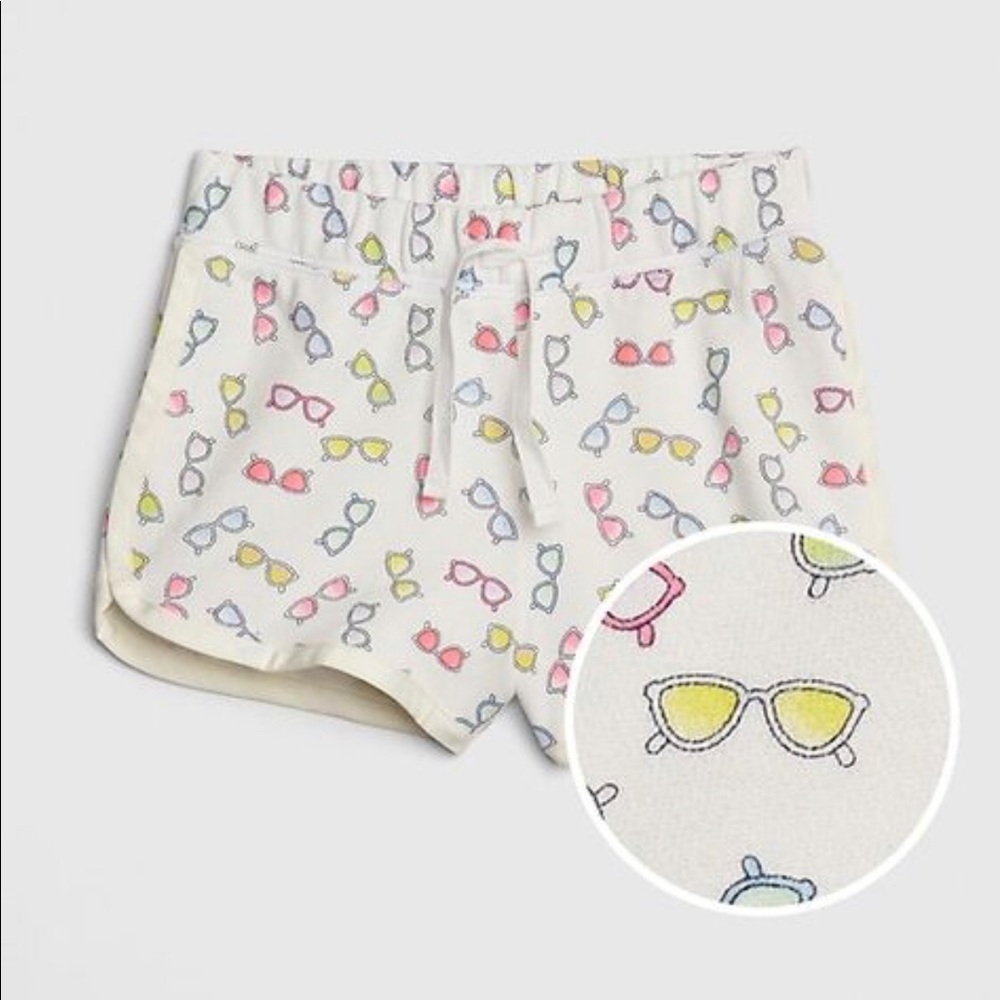 Gap Sunglass Print Pull-On Short, Size 4T